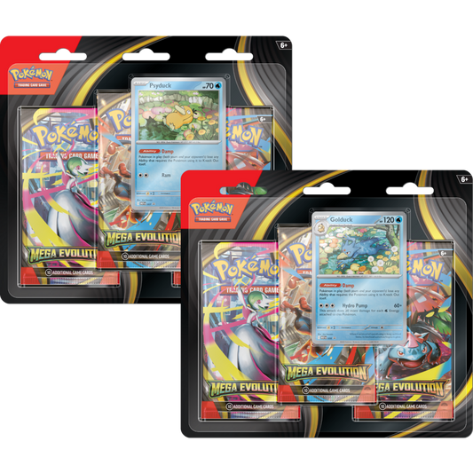 Pokemon Mega Evolution 3 Pack Blister